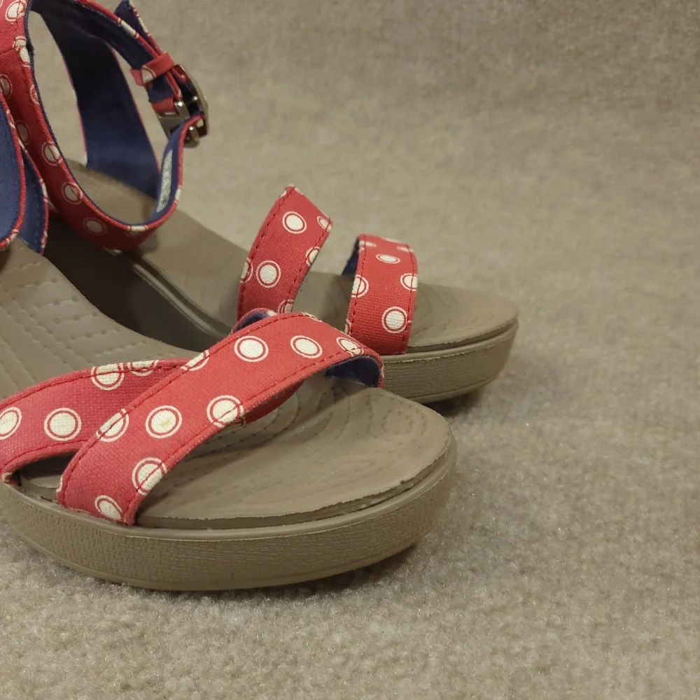 CROCS polka dot